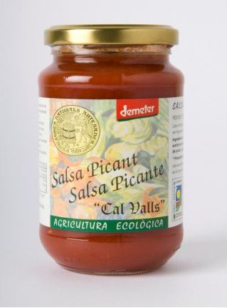 Salsa de Tomate Picante 350g Demeter Cal Valls